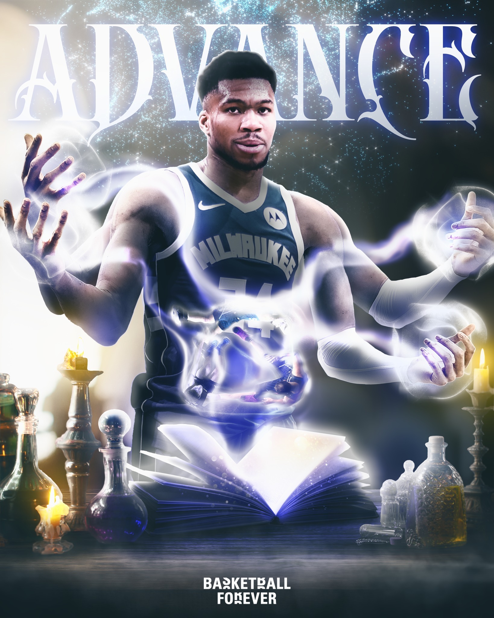 勇士鏖战雄鹿，阿德巴约惊艳世界