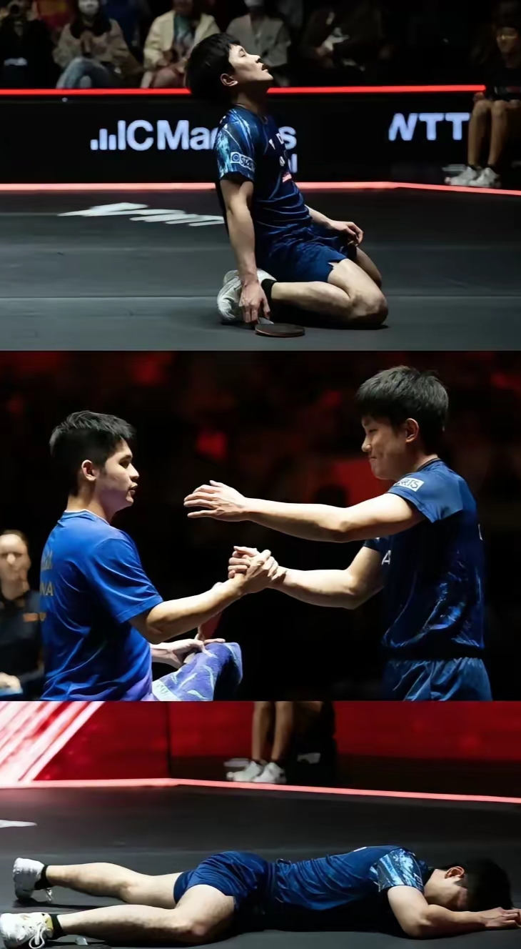 中国队险胜韩国队,张本智和扛起全队 中国队险胜韩国队,张本智和扛起全队